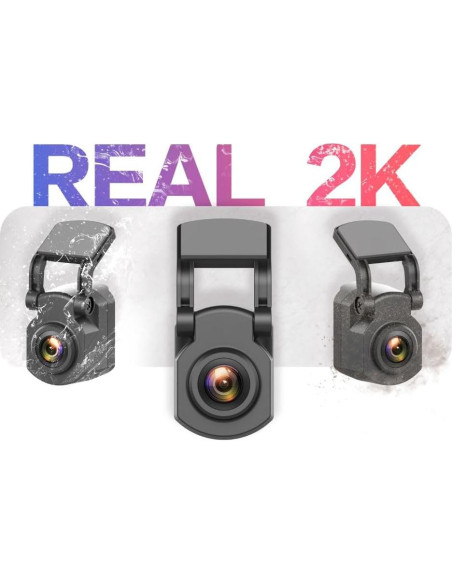 Cámara Dash UltraDash Z3+ 3 Canales 2K con Tarjeta SD 64GB