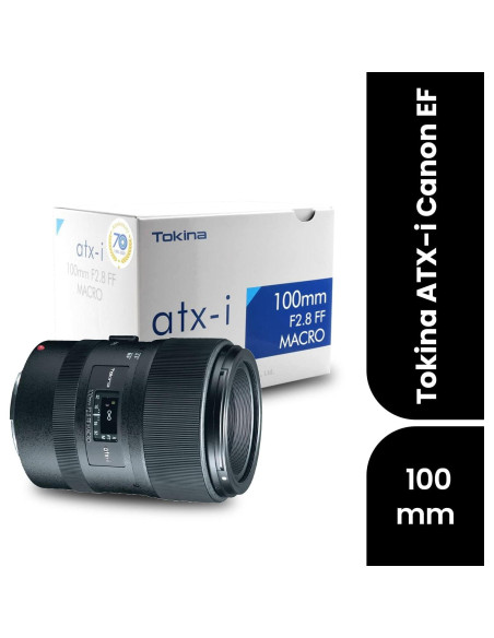 Lente Macro Tokina ATX-i 100mm F2.8 FF Montura Canon EF