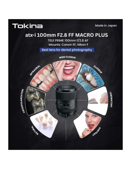 Lente Macro Tokina ATX-i 100mm F2.8 FF Montura Canon EF