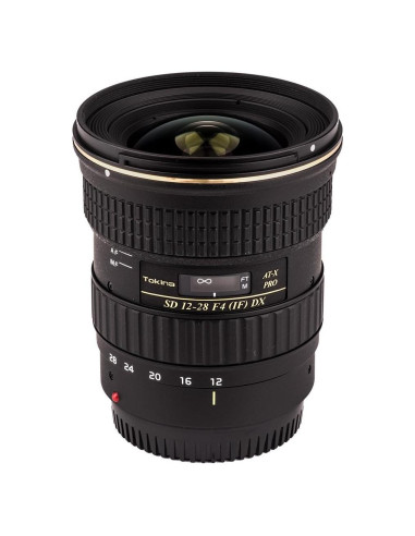 Lente Tokina AT-X Pro 12-28mm f/4.0 para Canon APS-C