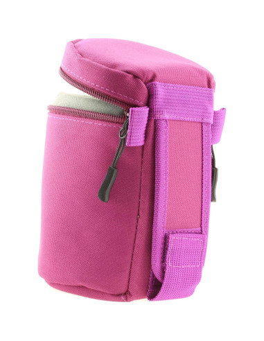Funda Protectora de Lente de Cámara Navitech Morada 14x9cm