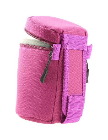 Funda Protectora de Lente de Cámara Navitech Morada 14x9cm