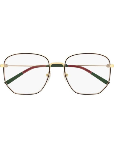 Gafas Ópticas Gucci GG0396O Oro/Negro/Verde/Rojo 56mm
