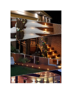 Kit de Iluminación LED FVTLED 10 Piezas 12V Impermeable 2