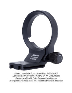 Anillo de Montaje en Trípode iShoot para Lentes Sigma y Sony 2