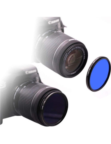 Juego de Filtros de Color Completo LINGO 43mm 6 Piezas + Limpieza