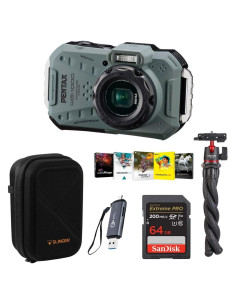 Cámara Pentax WG-1000 Todo Clima 16.35MP Resistente Agua