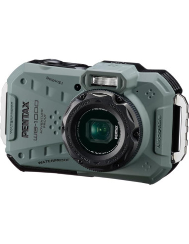 Cámara Pentax WG-1000 Todo Clima 16.35MP Resistente Agua