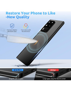 Cristal Trasero para Samsung Galaxy S20 Ultra Eonpam Gris 2