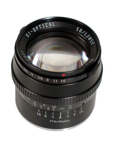 Lente TTArtisan 50mm F1.2 APS-C Enfoque Manual para Nikon Z