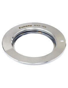 Adaptador de lente Fotasy M42 a F Mount para Nikon DSLR