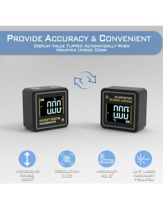 Medidor Digital de Ángulo KNINE OUTDOORS 2 Paquete Plástico 2