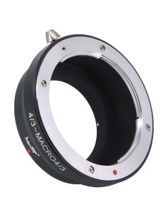 Adaptador de Lente Manual Haoge 4/3 a M4/3 para Olympus y Panasonic