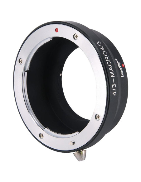 Adaptador de Lente Manual Haoge 4/3 a M4/3 para Olympus y Panasonic