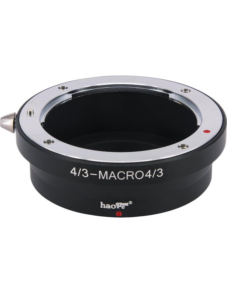 Adaptador de Lente Manual Haoge 4/3 a M4/3 para Olympus y Panasonic