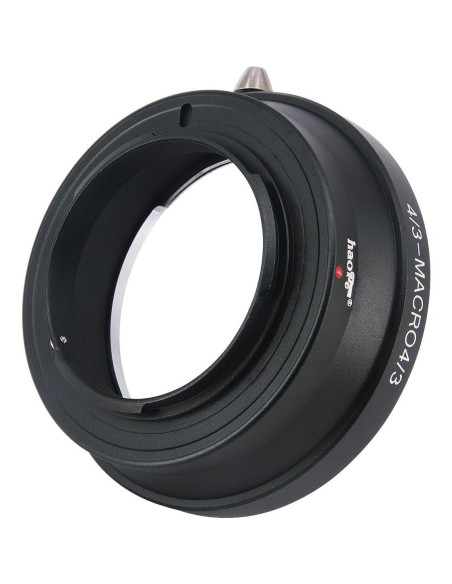 Adaptador de Lente Manual Haoge 4/3 a M4/3 para Olympus y Panasonic