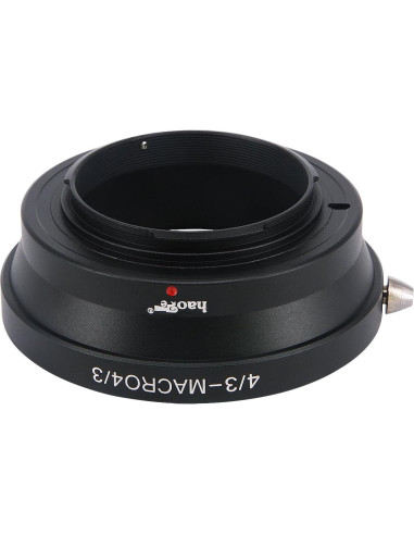 Adaptador de Lente Manual Haoge 4/3 a M4/3 para Olympus y Panasonic