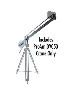 Grúa de Cámara Compacta ProAm USA DVC50 1.22m para DSLR 2
