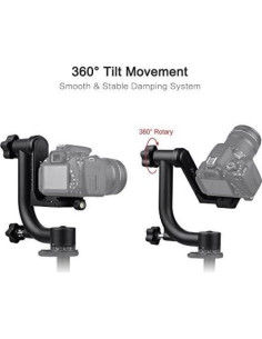 Cabezal de Gimbal Andoer para Trípode 30Kg con Placa Arca-Swiss 2