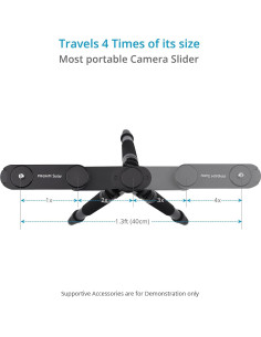 Slider de Video Proaim SL-051-00 para Cámara DSLR y Smartphone 2