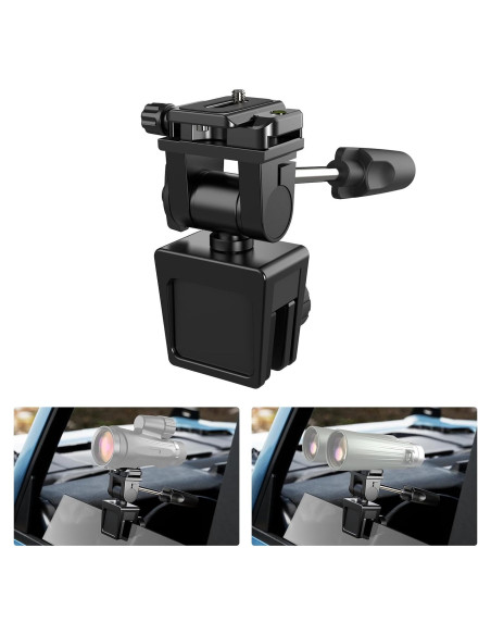 Soporte de Ventana de Coche APEXEL Ajustable 360 para Prismáticos