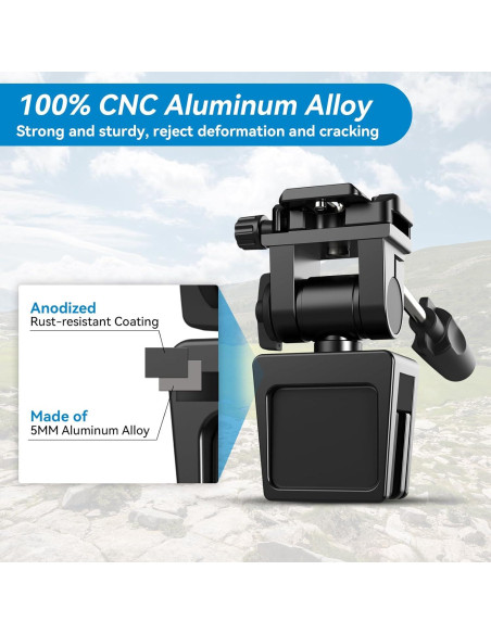 Soporte de Ventana de Coche APEXEL Ajustable 360 para Prismáticos