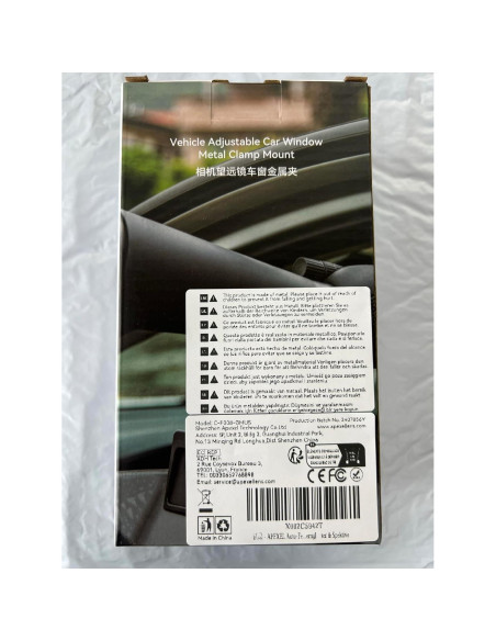 Soporte de Ventana de Coche APEXEL Ajustable 360 para Prismáticos