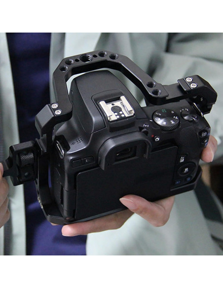 Jaula de cámara Gugxiom para 200D/200DII, aluminio, 38mm Arca