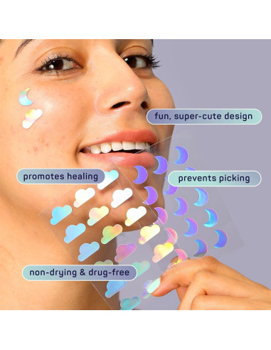 Parche Hidrocoloide para Granos SpaLife - 90 Lunas y Nubes