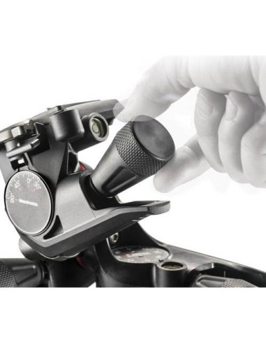 Cabezal Engranado Manfrotto XPRO con 2 Placas Rápidas ZAYKiR