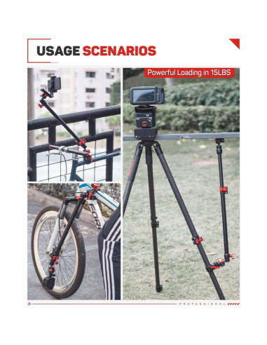 Brazo de Soporte Telescópico IFOOTAGE SA-32 para Cámara