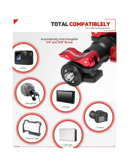Brazo de Soporte Telescópico IFOOTAGE SA-32 para Cámara