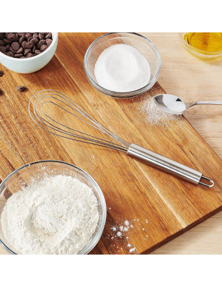 Batidor Plano de Salsa Fox Run 25.4 cm Acero Inoxidable