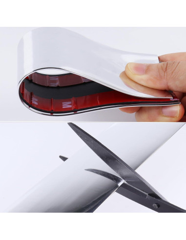 Moldura de Acero Inoxidable 50mm SBWLKJ Autoadhesiva Plata