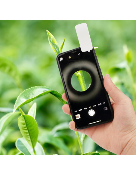 Lupa Clip-On Rongon 60X con LED y UV para Smartphones