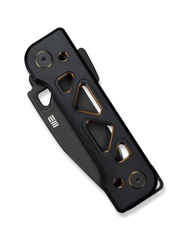 Cuchillo de bolsillo WeKnife WE24001-1 Titanio 73.8mm Negro