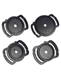 Soporte de tapa de lente FoRapid - Juego de 4 tamaños 43-82mm