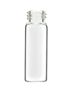 Paquete de 12 frascos de vidrio 4 ml con tapa cónica negra 2