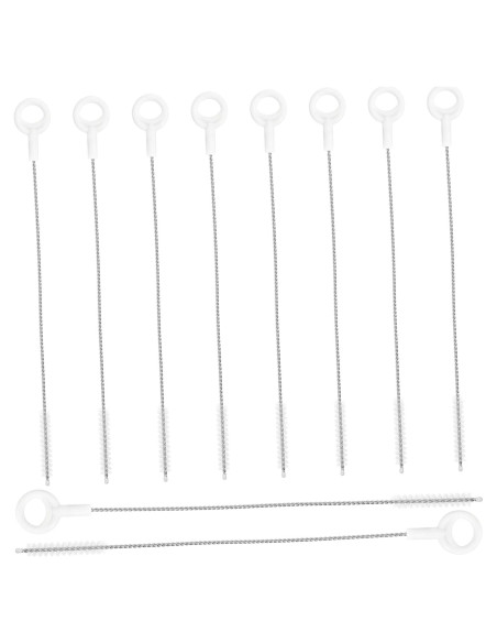 Cepillo de Paja Reutilizable BESPORTBLE 10 Piezas 18.5cm