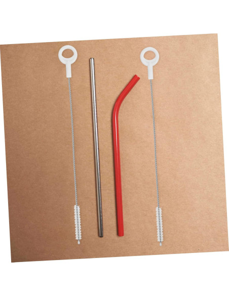 Cepillo de Paja Reutilizable BESPORTBLE 10 Piezas 18.5cm