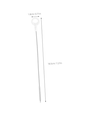 Cepillo de Paja Reutilizable BESPORTBLE 10 Piezas 18.5cm