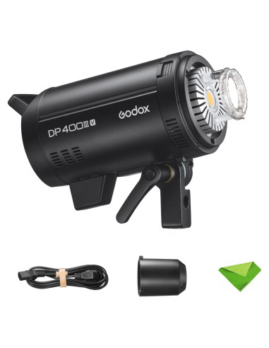 Flash Estudio Godox DP400IIIV 400Ws GN87 0.1-1s 2.4G