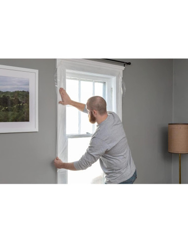 Kit de Aislamiento de Ventanas Duck Brand - 2 Rollos 157.48x640.08cm