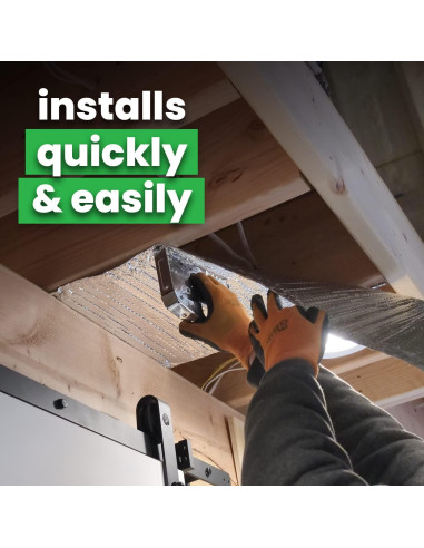 Aislamiento EcoFoil 24" x 125' - Burbuja Doble Reflectante