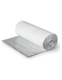 Rollo Aislamiento Reflectante EcoFoil 61 cm x 7.62 m Doble Burbuja