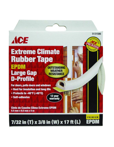 Junta de Climatización ACE EPDM 5.18m Blanca - Impermeabilización