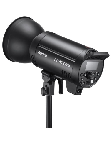 Flash Estudio Godox DP400IIIV 400Ws GN87 0.1-1s 2.4G