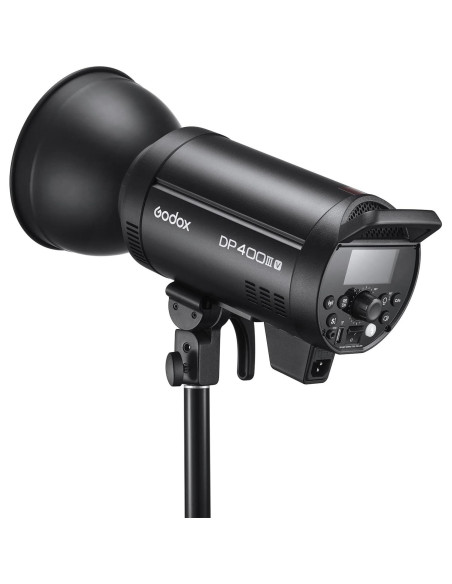 Flash Estudio Godox DP400IIIV 400Ws GN87 0.1-1s 2.4G