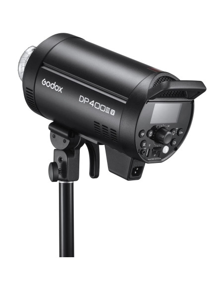 Flash Estudio Godox DP400IIIV 400Ws GN87 0.1-1s 2.4G