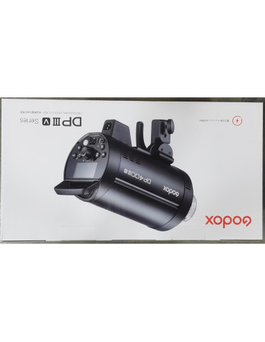 Flash Estudio Godox DP400IIIV 400Ws GN87 0.1-1s 2.4G
